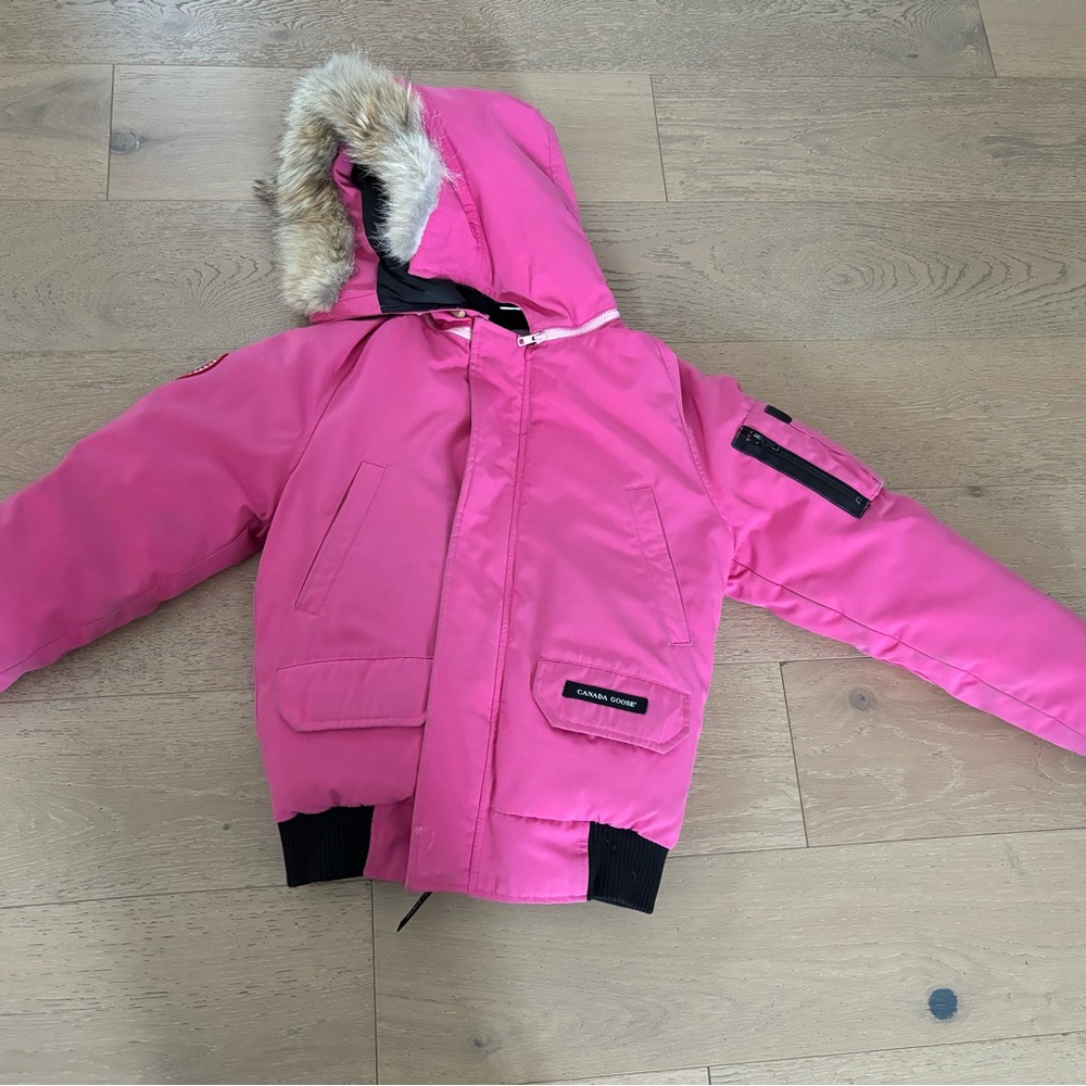 Canada Goose Pink and Black Jacket